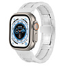 Strap-it Strap-it Bracelet céramique acier Apple Watch Ultra (blanc/argent) Strap-it Strap-it Bracelet céramique acier Apple Watch Ultra (blanc/argent)