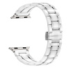 Strap-it Strap-it Bracelet céramique acier Apple Watch Ultra (blanc/argent) Strap-it Strap-it Bracelet céramique acier Apple Watch Ultra (blanc/argent)