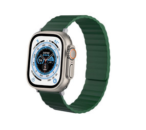 Strap-it Bracelet silicone magnétique Apple Watch Ultra (vert)