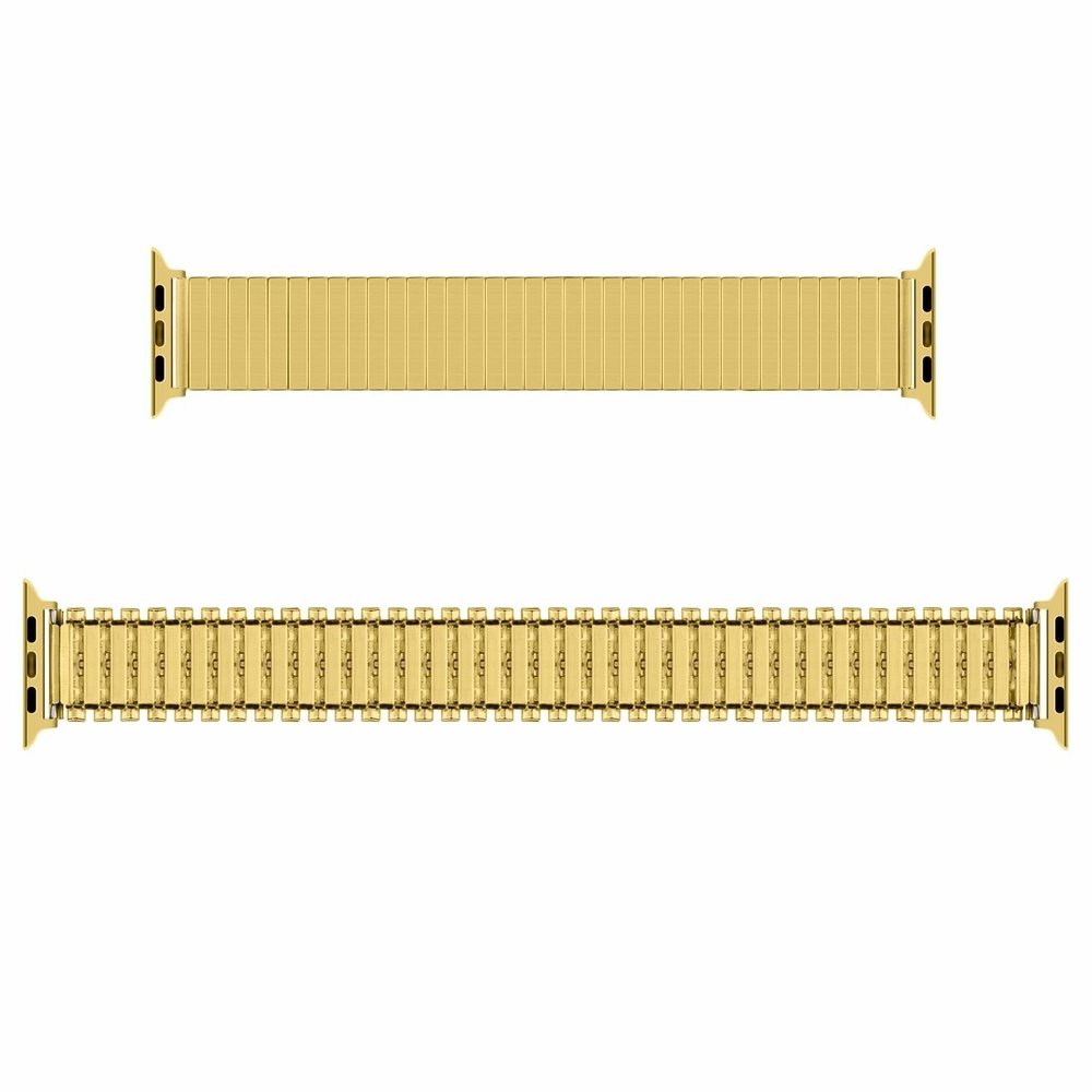 Strap-it Strap-it Bracelet acier extensible Apple Watch Ultra (or) Strap-it Strap-it Bracelet acier extensible Apple Watch Ultra (or)