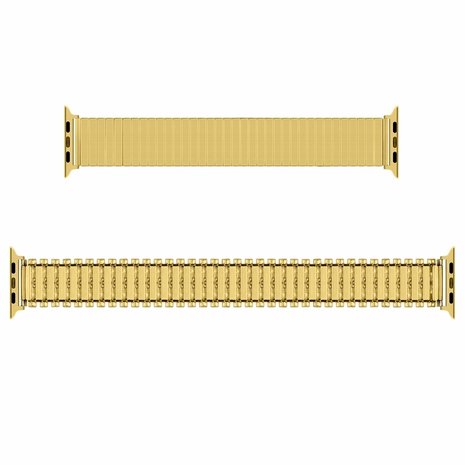 Strap-it Strap-it Bracelet acier extensible Apple Watch Ultra (or) Strap-it Strap-it Bracelet acier extensible Apple Watch Ultra (or)