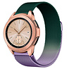 Strap-it Strap-it Bracelet MIlanais Samsung Galaxy Watch 42mm (violet/vert) Strap-it Strap-it Bracelet MIlanais Samsung Galaxy Watch 42mm (violet/vert)