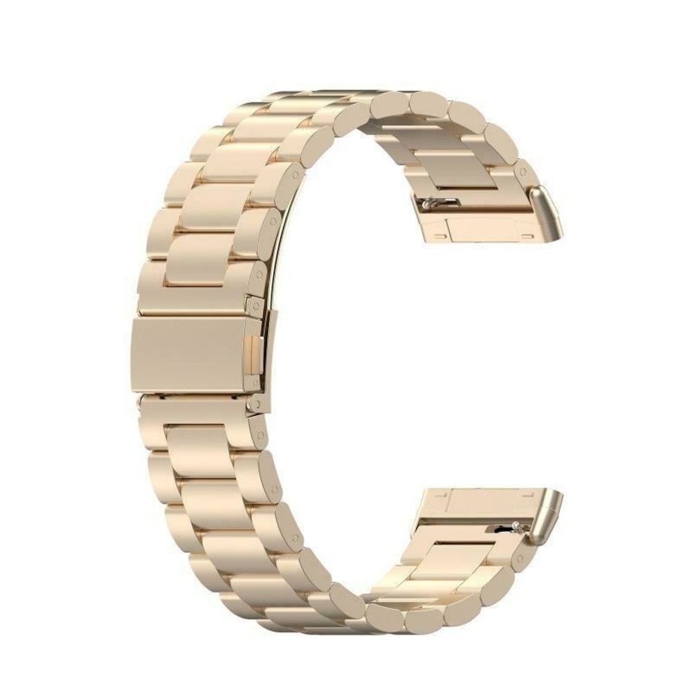 Strap-it Strap-it Bracelet acier Fitbit Sense 2 (champagne or) Strap-it Strap-it Bracelet acier Fitbit Sense 2 (champagne or)