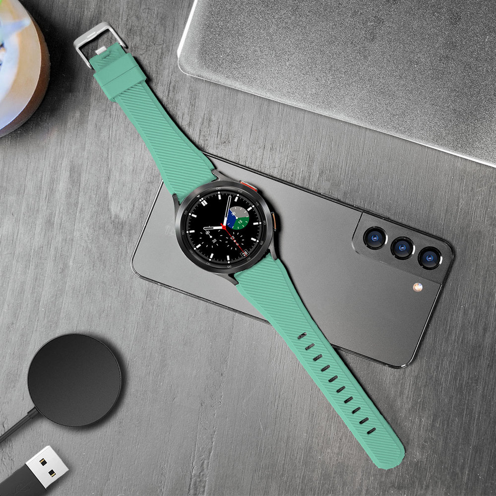 Strap-it Strap-it Bracelet silicone Samsung Galaxy Watch 5 - 40mm (aqua)