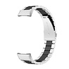 Strap-it Strap-It Bracelet acier Oppo Watch Free (argent/noir) Strap-it Strap-It Bracelet acier Oppo Watch Free (argent/noir)