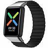 Strap-it Strap-It Bracelet silicone relier Oppo Watch Free (noir) Strap-it Strap-It Bracelet silicone relier Oppo Watch Free (noir)