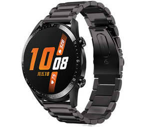 Strap-it Bracelet titane Huawei Watch GT 2 (noir)