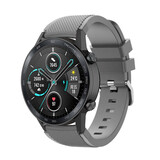 Strap-it Bracelet silicone Honor Magic Watch 2 (gris)