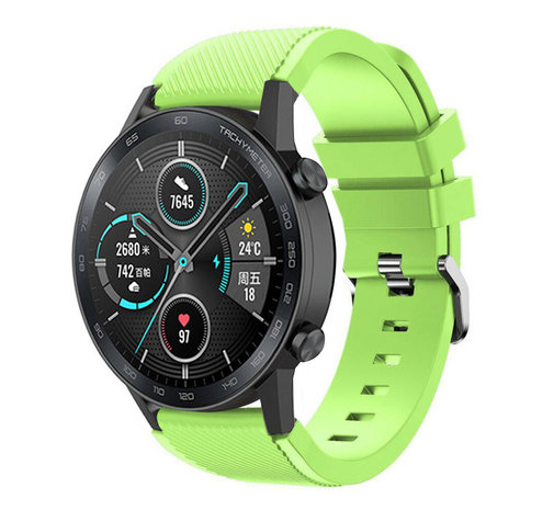 Strap-it Strap-It Bracelet silicone Honor Magic Watch 2 (vert clair)