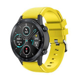 Strap-it Bracelet silicone Honor Magic Watch 2 (jaune)