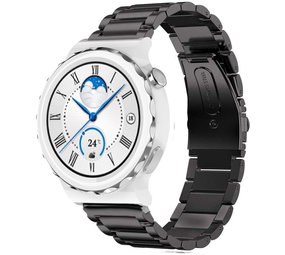 Strap-it Bracelet titane Huawei Watch GT 3 Pro 43 mm (noir)