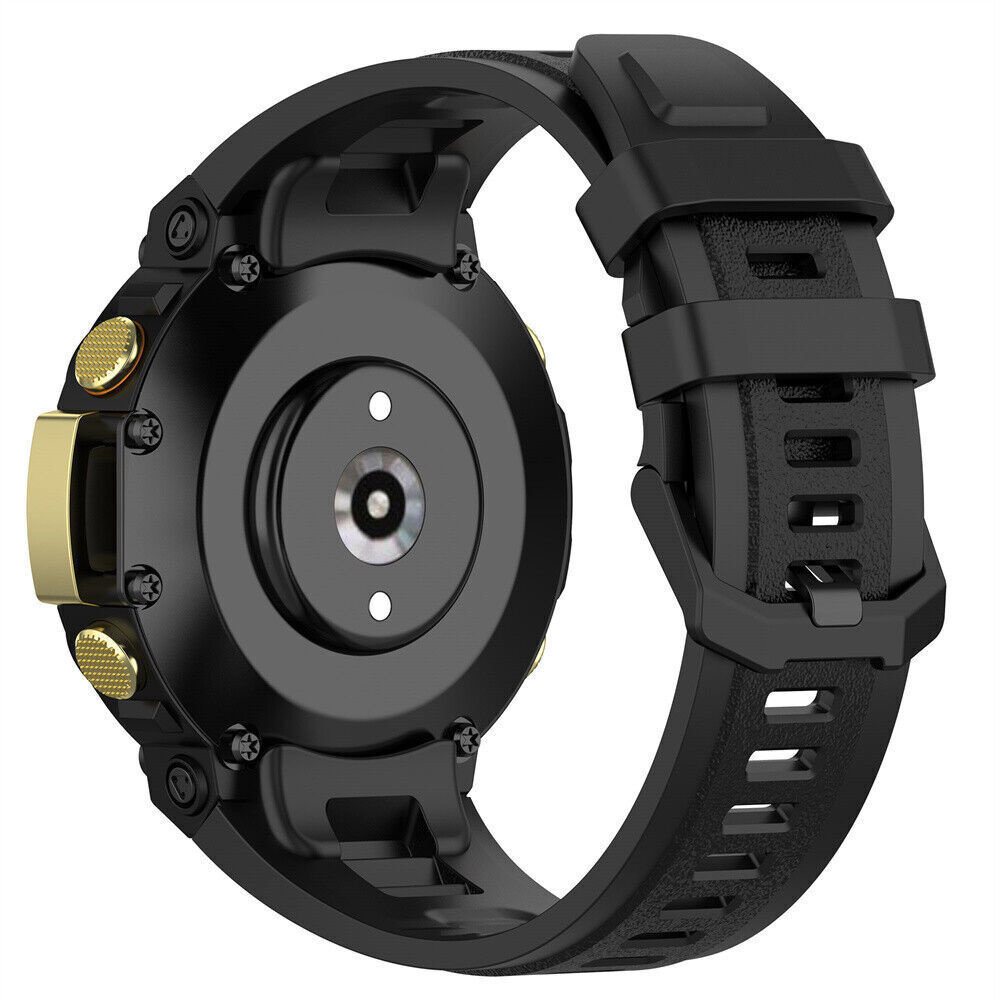 Strap-it Strap-It Bracelet silicone Amazfit T-Rex 2 (noir)