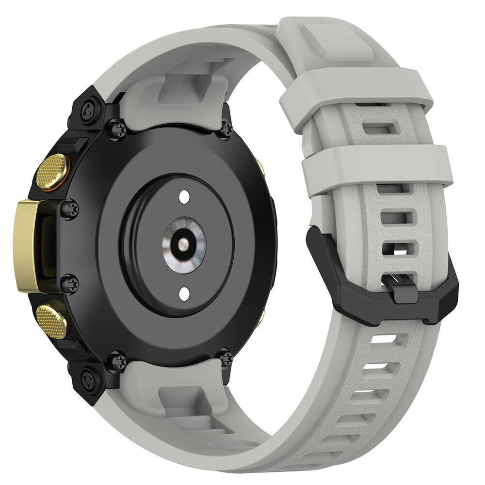 Strap-it Strap-It Bracelet silicone Amazfit T-Rex 2 (gris clair)