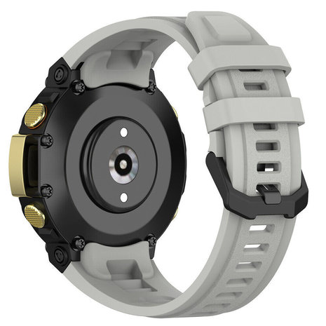 Strap-it Strap-It Bracelet silicone Amazfit T-Rex 2 (gris clair)