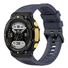 Strap-it Strap-It Bracelet silicone Amazfit T-Rex 2 (bleu foncé) Strap-it Strap-It Bracelet silicone Amazfit T-Rex 2 (bleu foncé)