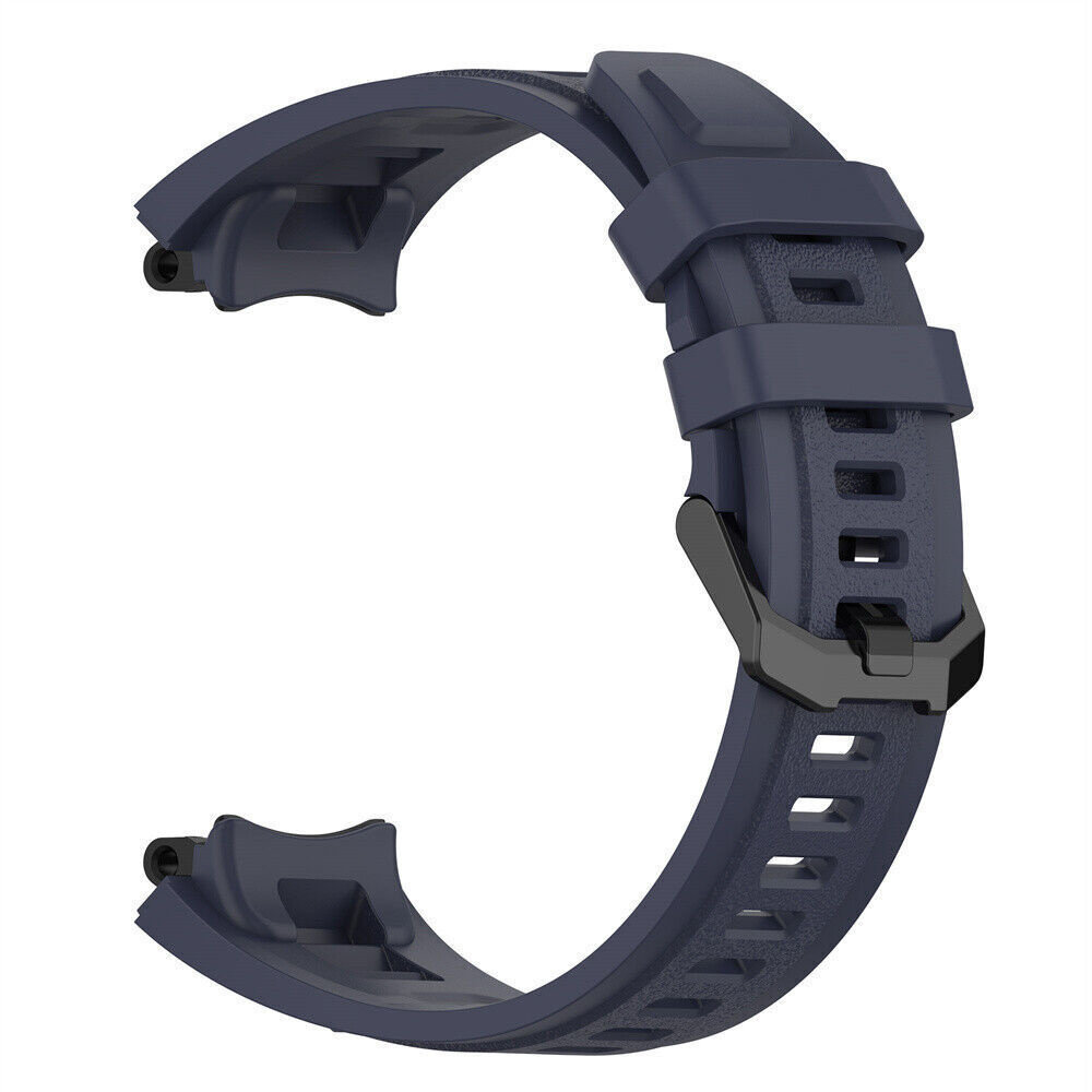 Strap-it Strap-It Bracelet silicone Amazfit T-Rex 2 (bleu foncé)