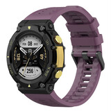 Strap-it Bracelet silicone Amazfit T-Rex 2 (violet)