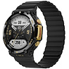 Strap-it Strap-It Bracelet silicone magnétique Amazfit T-Rex 2 (noir) Strap-it Strap-It Bracelet silicone magnétique Amazfit T-Rex 2 (noir)