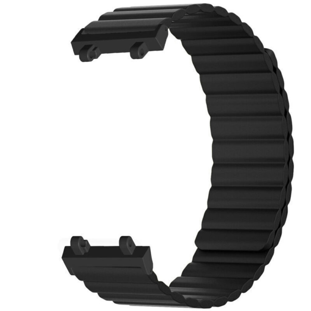 Strap-it Strap-It Bracelet silicone magnétique Amazfit T-Rex 2 (noir)
