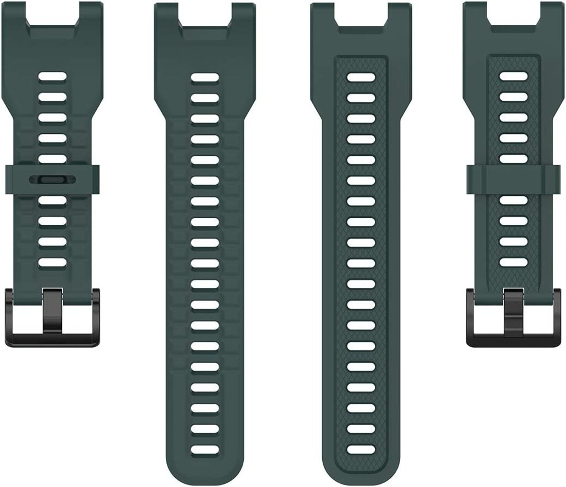 Strap-it Strap-It Bracelet silicone Amazfit T-Rex (Pro) (vert foncé)