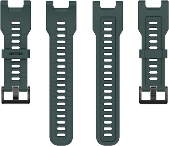 Strap-it Strap-It Bracelet silicone Amazfit T-Rex (Pro) (vert foncé)