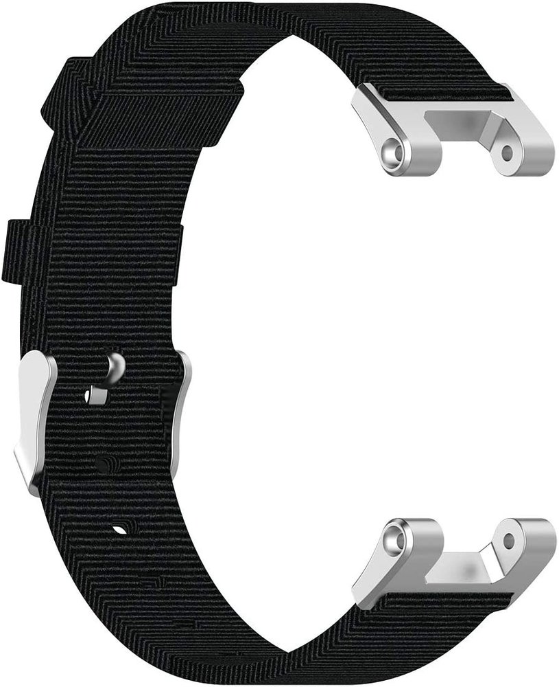 Strap-it Strap-It Bracelet nylon canvas Amazfit T- Rex (Pro) (noir)