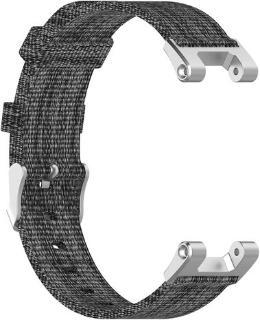 Strap-it Strap-It Bracelet nylon canvas Amazfit T-Rex (Pro) (gris)