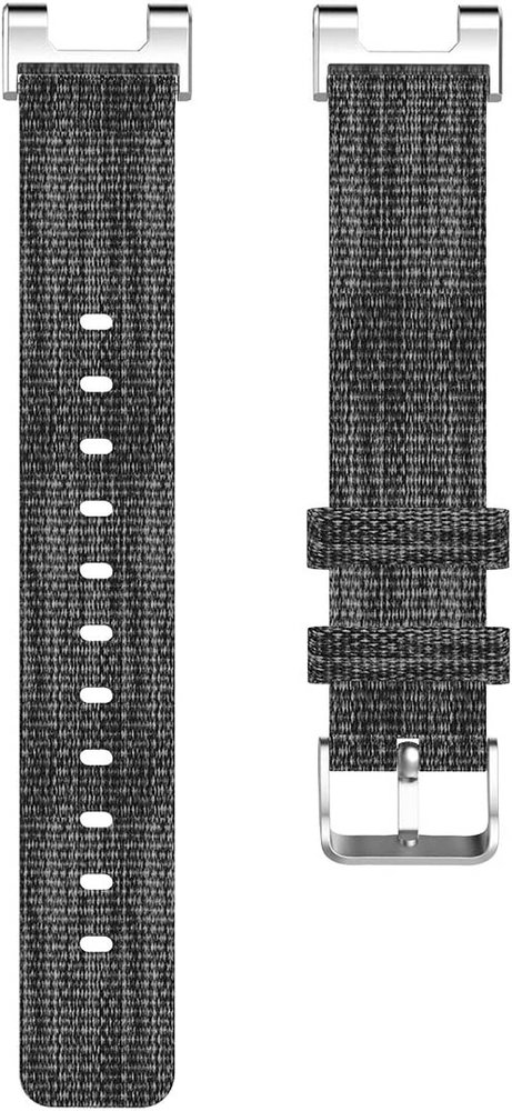 Strap-it Strap-It Bracelet nylon canvas Amazfit T-Rex (Pro) (gris)