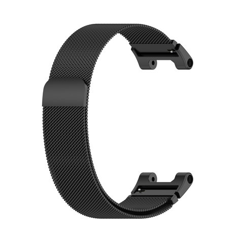 Strap-it Strap-It Bracelet Milanais Amazfit T-Rex (Pro) (noir) Strap-it Strap-It Bracelet Milanais Amazfit T-Rex (Pro) (noir)
