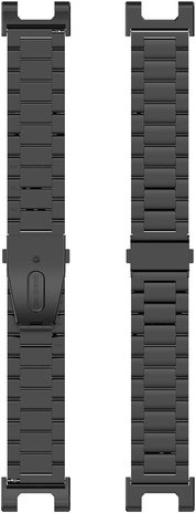 Strap-it Strap-It Bracelet acier Amazfit T-Rex (Pro) (noir)