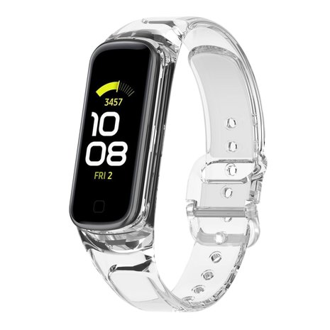 Strap-it Strap-It Bracelet cristal décoloration du soleil Samsung Galaxy Fit 2(transparente)