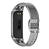 Strap-it Strap-It Bracelet cristal décoloration du soleil Samsung Galaxy Fit 2(transparente-noir) Strap-it Strap-It Bracelet cristal décoloration du soleil Samsung Galaxy Fit 2(transparente-noir)