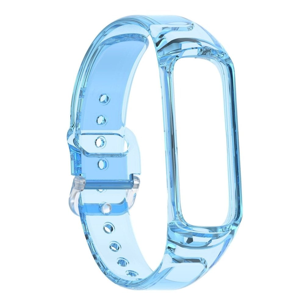 Strap-it Strap-It Bracelet cristal décoloration du soleil Samsung Galaxy Fit 2(transparente-bleu)