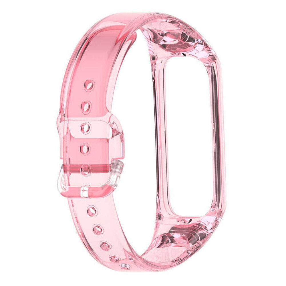 Strap-it Strap-It Bracelet cristal décoloration du soleil Samsung Galaxy Fit 2(transparente-rose)
