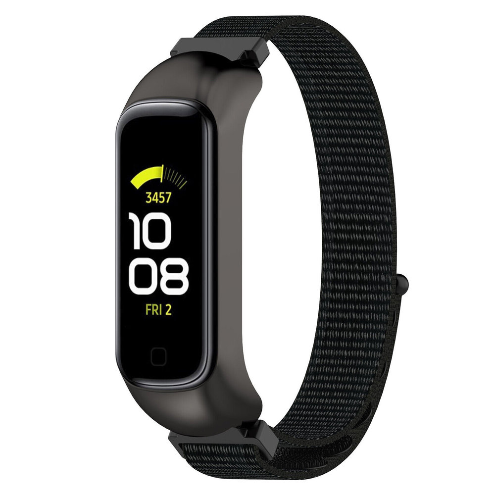 Strap-it Strap-It Bracelet nylon Samsung Galaxy Fit 2 (noir) Strap-it Strap-It Bracelet nylon Samsung Galaxy Fit 2 (noir)
