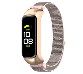 Strap-it Bracelet nylon Samsung Galaxy Fit 2 (rose)