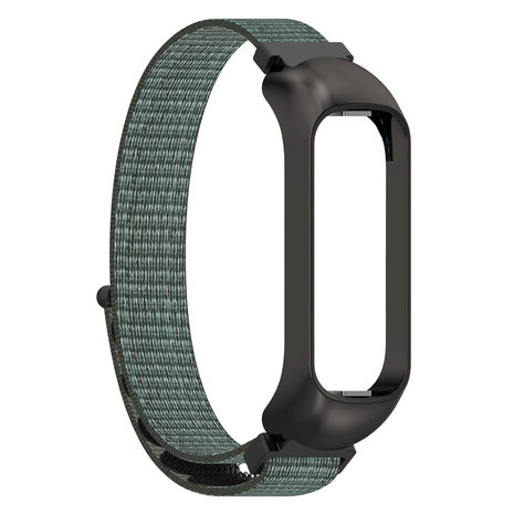 Strap-it Strap-It Bracelet nylon Samsung Galaxy Fit 2 (gris-vert)