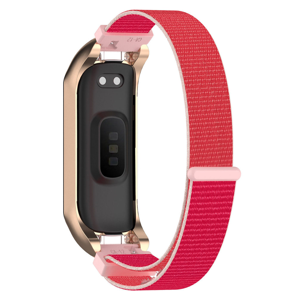 Strap-it Strap-It Bracelet nylon Samsung Galaxy Fit 2 (rouge-rose)