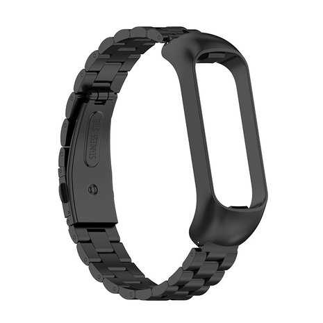 Strap-it Strap-It Bracelet acier Samsung Galaxy Fit 2 (noir)