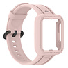Strap-it Strap-It Bracelet silicon avec frame Xiaomi Mi Watch Lite (rose) Strap-it Strap-It Bracelet silicon avec frame Xiaomi Mi Watch Lite (rose)
