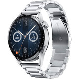 Strap-it Bracelet titane Huawei Watch GT 3 46mm (argent)