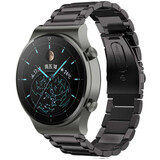 Strap-it Bracelet titane Huawei Watch GT 2 Pro (noir)