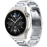 Strap-it Bracelet titane Huawei Watch GT 3 Pro 46mm (argent)