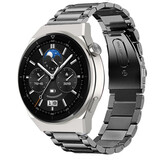 Strap-it Bracelet titane Huawei Watch GT 3 Pro 46mm (gris)