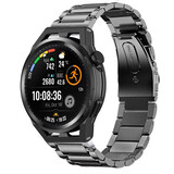 Strap-it Bracelet titane Huawei Watch GT Runner (gris)