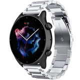 Strap-it Bracelet titane Amazfit GTR 3 (argent)