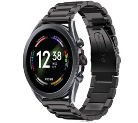Strap-it Bracelet titane Fossil Gen 6  44mm (noir)
