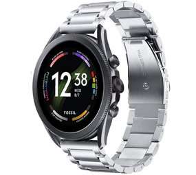 Strap-it Bracelet titane Fossil Gen 6  44mm (argent)