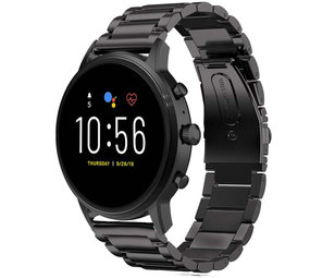 Strap-it Bracelet titane Fossil Gen 5 (noir)