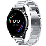 Strap-it Bracelet titane OnePlus Watch (argent)